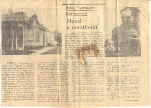1966-Kisalföld-Interjú-Görcs-Tivadarral