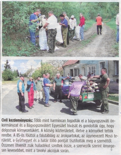 2010.04.28 - Rábaközpress - Szemétgyűjtés