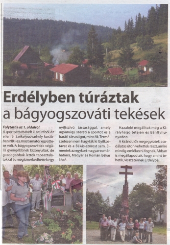 2010.08.11 - Rábaközpress - Erdélyben túráztak a tekések (2)