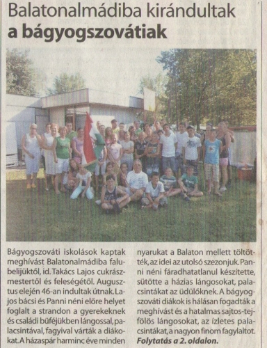 2012.08.29- Balatonnál kirándultak a Bágyogszovátiak (1.)