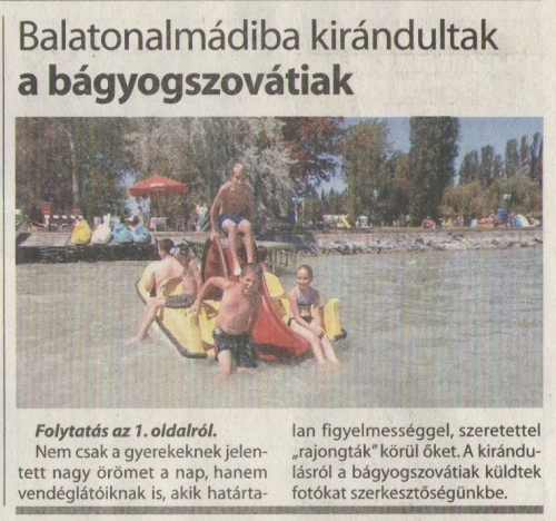 2012.08.29- Balatonnál kirándultak a Bágyogszovátiak (2.)