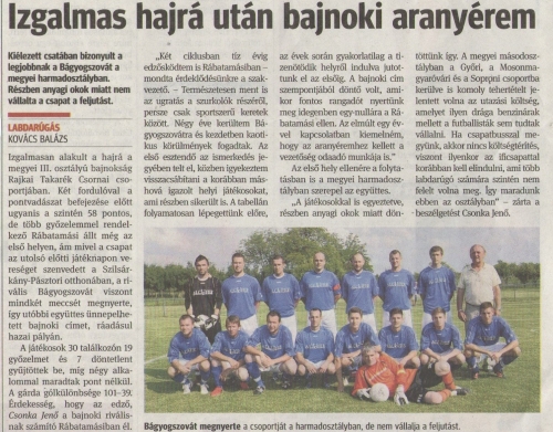 2013.07.03- A bajnoki cím