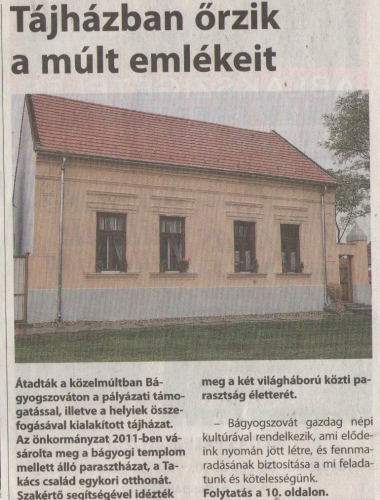 2014.09.03- Bágyogszováti tájház (2.)