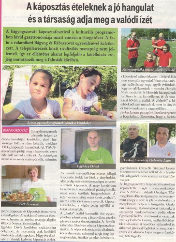 2015.06.31- Bágyogszováti káposzta fesztivál