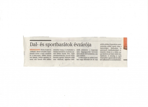 2016.01.11-Dal- és sportbarátok évzárója