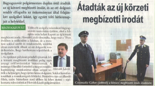 2017.03.17- Átadták az új körzeti megbízotti irodát