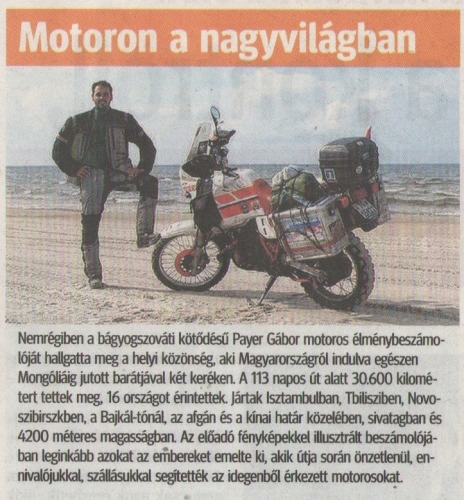 2017.05.02- Motoros túra a nagyvilágban
