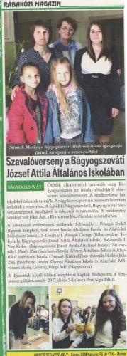 2017.05.05- Bágyogszováti szavaló verseny